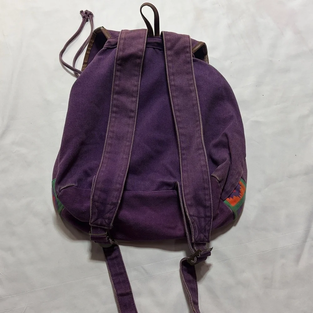 Vintage Arizona Jean Co. Sun faded cinch backpack - Picture 2 of 10